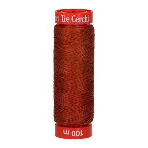 SPOLETTE Tre Cerchi Rosso (460÷716) - Mez Cucirini - Colore: 478 - RUGGINE - by LacariaRicami.Store