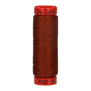 SPOLETTE Tre Cerchi Rosso (460÷716) - Mez Cucirini - Colore: 667 – MARRONCINO - by LacariaRicami.Store