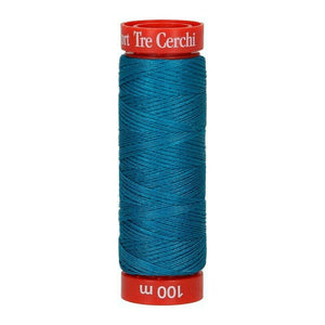 SPOLETTE Tre Cerchi Rosso (460÷716) - Mez Cucirini - Colore: 716 – VERDE PETROLIO - by LacariaRicami.Store