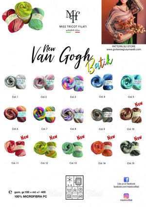 Microfibra Van Gogh Batik - Miss Tricot Filati | Filato Splendido - - LacariaRicami.Store