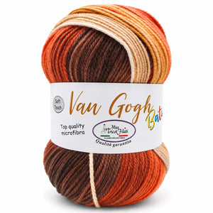 MICROFIBRA Van Gogh Batik - Miss Tricot Filati - Colore: 25 - BRUCIATO SFUMATO - by LacariaRicami.Store