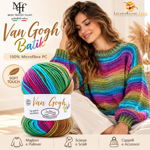 MICROFIBRA Van Gogh Batik - Miss Tricot Filati - Colore: - by LacariaRicami.Store
