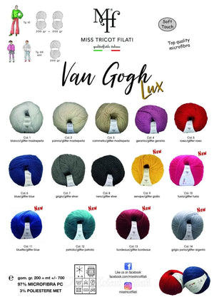 MICROFIBRA Van Gogh Lux – Miss Tricot Filati | Filato Inarrestabile - - LacariaRicami.Store