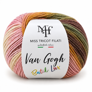 MICROFIBRA Van Gogh Batik Lux – Miss Tricot Filati - Colore: 261 - BABY AUTUNNO - by LacariaRicami.Store