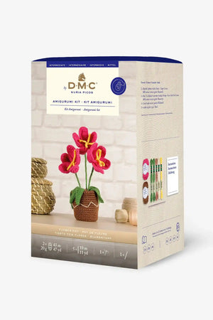 Vaso con fiori di Nuria Picos Amigurumi kit intermedio - DMC - LacariaRicami.Store