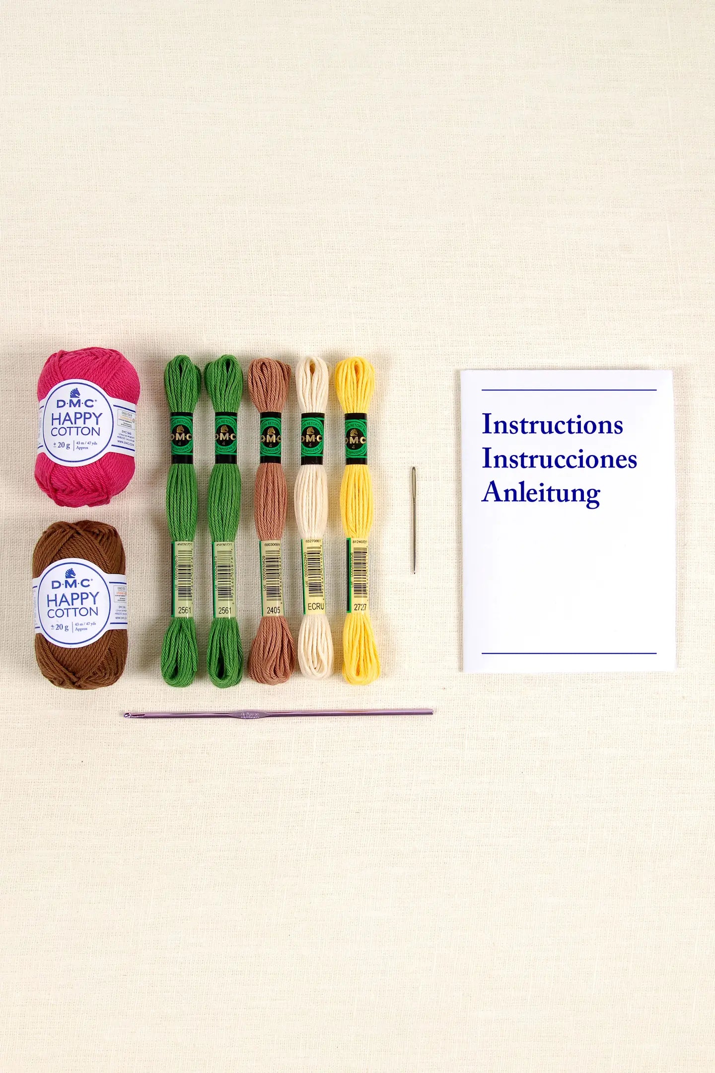 Vaso con fiori di Nuria Picos Amigurumi kit intermedio - DMC