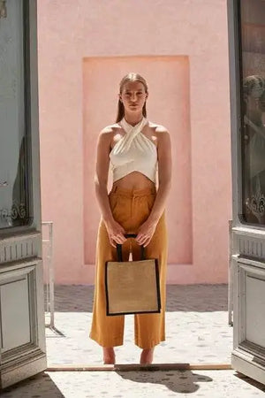 BORSA Juta Con Bordi - Westford Mill - - LacariaRicami.Store