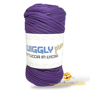 FETTUCCIA Lycra WIGGLY premium - Cucirini Tre Stelle 023 - VIOLA - LacariaRicami.Store