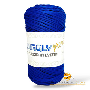 FETTUCCIA Lycra WIGGLY premium - Cucirini Tre Stelle - Colore: 044 - BLUETTE - by LacariaRicami.Store