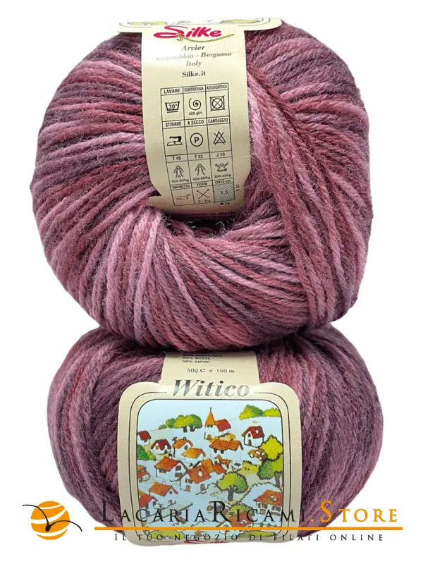 Lana Witico Stampato - Silke - - LacariaRicami.Store