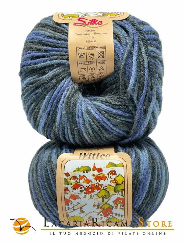 Lana Witico Stampato - Silke - - LacariaRicami.Store