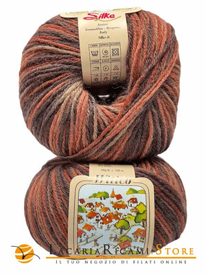 Lana Witico Stampato - Silke - - LacariaRicami.Store