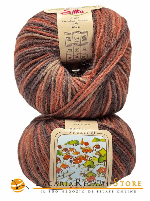 Lana Witico Stampato - Silke - - LacariaRicami.Store