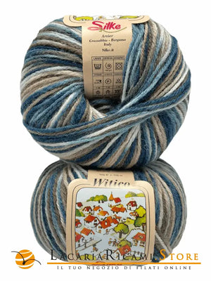 Lana Witico Stampato - Silke - - LacariaRicami.Store