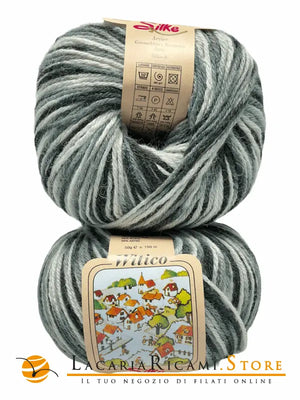 Lana Witico Stampato - Silke - - LacariaRicami.Store