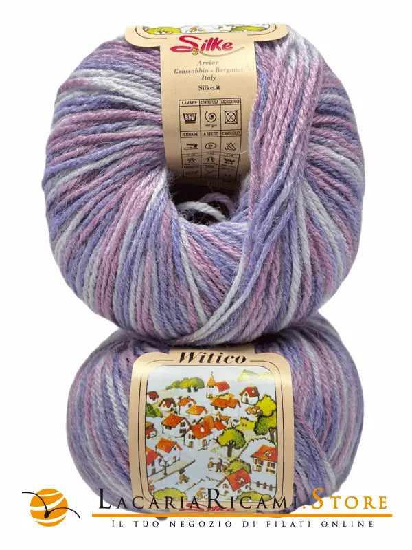 Lana Witico Stampato - Silke - - LacariaRicami.Store