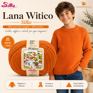 Lana Witico - Silke - Colore: - by LacariaRicami.Store