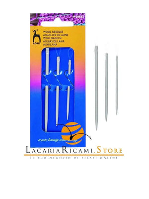 AGHI Lana Cruna a Fune Perlon - Pony - Colore: - by LacariaRicami.Store