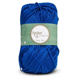 Cotone CREATIVA - ANCHOR 0201 - ROYAL - LacariaRicami.Store