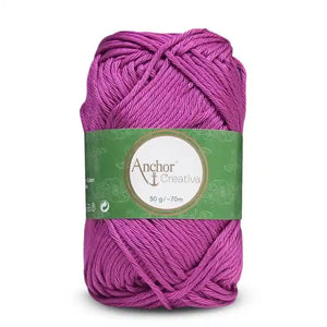 Cotone CREATIVA - ANCHOR 0251 - MAGENTA - LacariaRicami.Store