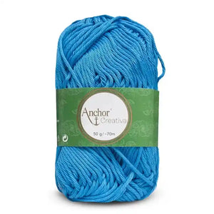 Cotone CREATIVA - ANCHOR 0384 - AZZURRO SCURO - LacariaRicami.Store