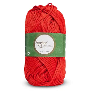 Cotone CREATIVA - ANCHOR 0390 - POMODORO - LacariaRicami.Store