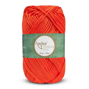 Cotone CREATIVA FINO - ANCHOR 0189 - ARANCIO - LacariaRicami.Store