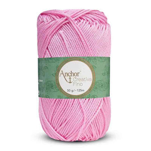 Cotone CREATIVA FINO - ANCHOR 0222 - ROSA - LacariaRicami.Store