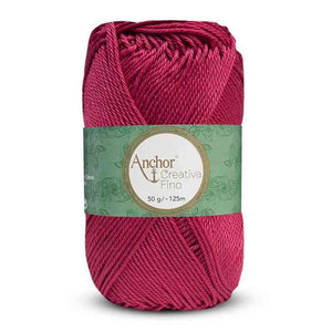 Cotone CREATIVA FINO - ANCHOR - Colore: 0258 - MAGENTA - by LacariaRicami.Store