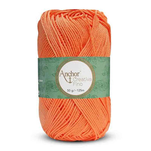 Cotone CREATIVA FINO - ANCHOR - Colore: 0386 - ARANCIONE - by LacariaRicami.Store