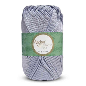 Cotone CREATIVA FINO - ANCHOR 0399 - MALVA - LacariaRicami.Store