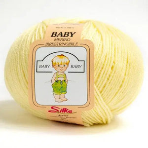 Lana Baby Merino - Silke - 104 - GIALLINO - LacariaRicami.Store