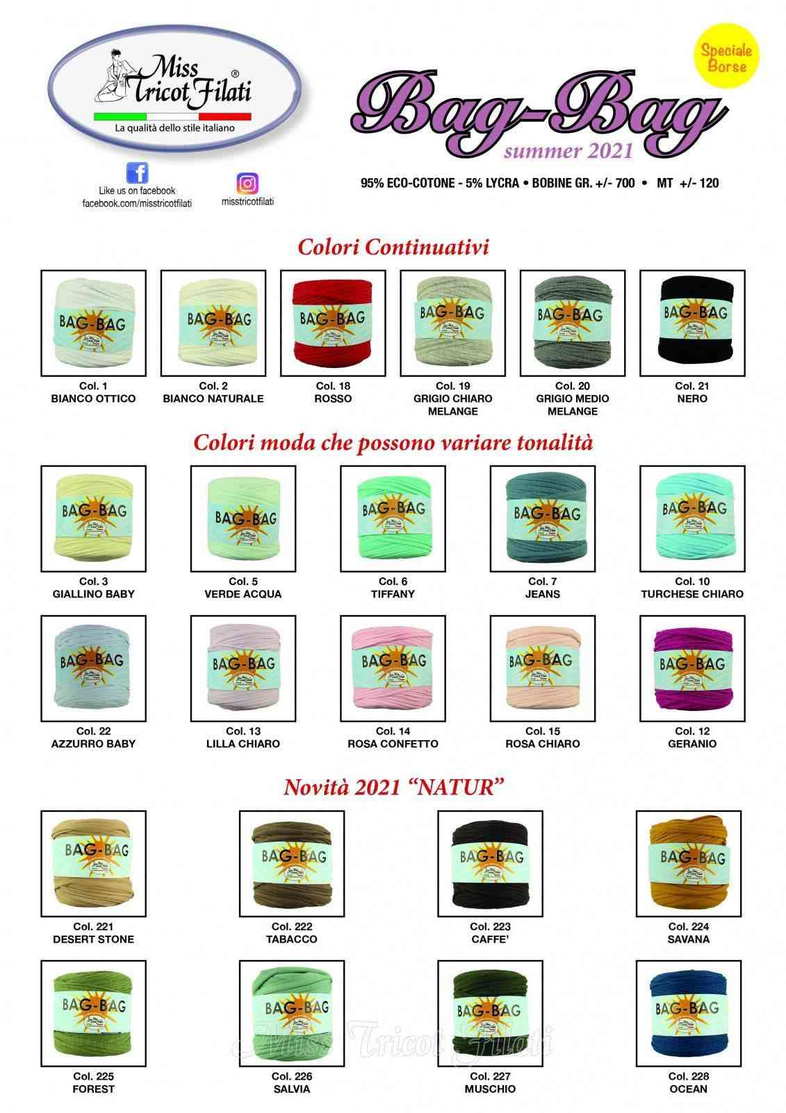 Fettuccia BAG-BAG - Miss Tricot Filati - Colore: - by LacariaRicami.Store