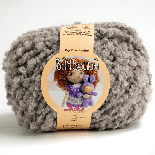 Lana Bambolina - Silke - 21 - GRIGIO CHIARO - LacariaRicami.Store