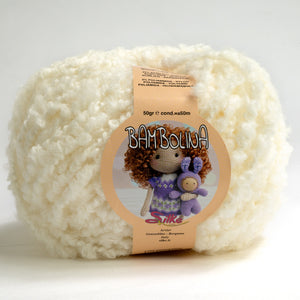 Lana Bambolina - Silke - 800 - BIANCO - LacariaRicami.Store