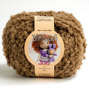 Lana Bambolina - Silke - Colore: 803 - MARRONE - by LacariaRicami.Store