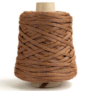Fettuccia BANG - Bertagna Filati - Colore: 133 - CREMA MARRONE - by LacariaRicami.Store