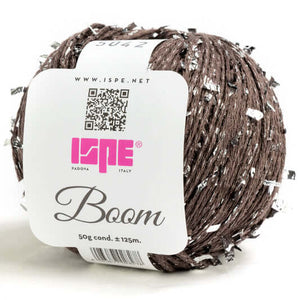 Cotone BOOM - ISPE - Colore: 504 - CIOCCOLATO ARGENTO - by LacariaRicami.Store