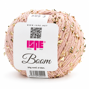 Cotone BOOM - ISPE - Colore: 505 - ROSA ORO - by LacariaRicami.Store