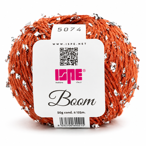 Cotone BOOM - ISPE - Colore: 507 - ARANCIO ARGENTO - by LacariaRicami.Store
