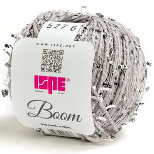 Cotone BOOM - ISPE - Colore: 527 - PERLA ARGENTO - by LacariaRicami.Store