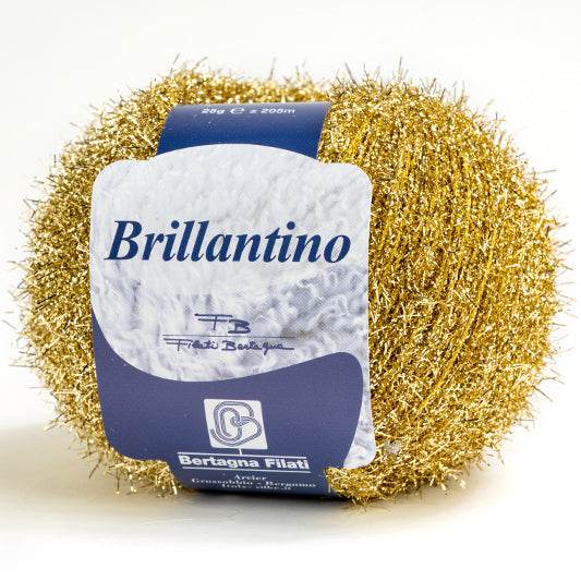 Lamè BRILLANTINO - Silke - 104 - ORO -LacariaRicami.Store