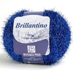 Lamè BRILLANTINO - Silke - 120 - BLU -LacariaRicami.Store