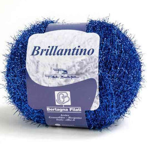 Lamè BRILLANTINO - Silke by Arvier 120 - BLU - LacariaRicami.Store