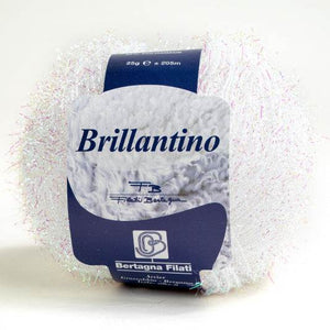 Lamè BRILLANTINO - Silke - 130 - BIANCO - LacariaRicami.Store