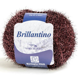 Lamè BRILLANTINO - Silke - 157 - BORDEAUX - LacariaRicami.Store