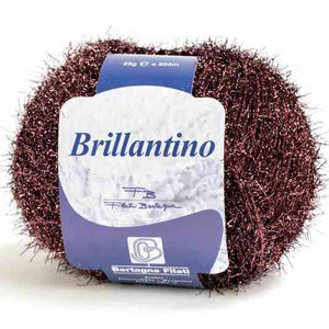 Lamè BRILLANTINO - Silke by Arvier 157 - BORDEAUX - LacariaRicami.Store