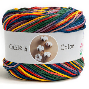 Cotone CABLE’ 4 COLOR - Silke - Colore: 704 - by LacariaRicami.Store