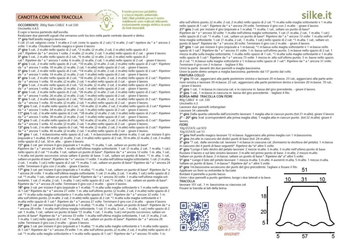 Cotone CABLE’ 4 COLOR - Silke - - LacariaRicami.Store