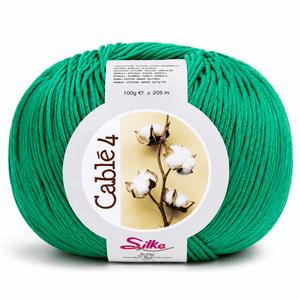 Cotone Cablé 4 - Silke - Colore: 09 - GIADA - by LacariaRicami.Store